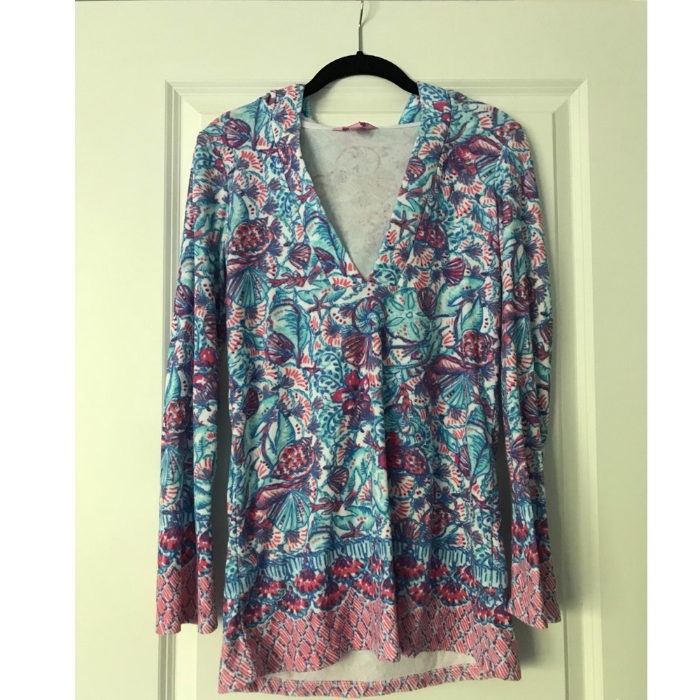 Lily Pulitzer Higgs cover-up Pinchers Picnic